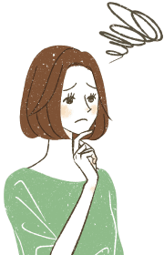 不眠に悩む人のイメージイラスト